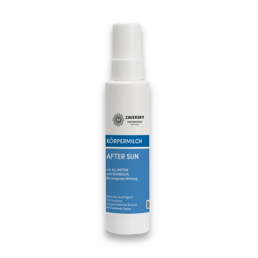 Körpermilch - After Sun  beruhigend, spendet Feuchtigkeit, langanhaltende Bräune 100 ml