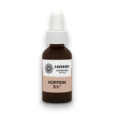 Koffein 5% – Wirkstoff-Tropfen